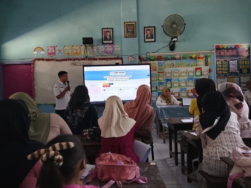 SOSIALISASI SPMB SD NEGERI 4 SUMBERNYAR