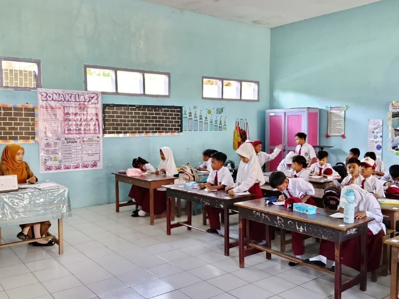 kegiatan MPLS untuk Kelas 2 SD Negeri 4 Sumberanyar